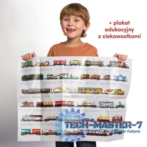 Puzzle dwustronne - Pociągi Puzzle dwustronne - Pociągi