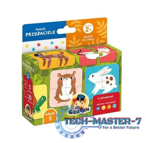 Puzzle na cztery - Nasi przyjaciele