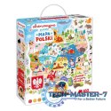 Puzzle obserwacyjne - Mapa Polski 100 elementów