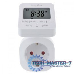 Timer cyfrowy GB605 E 16A IP20