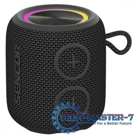 Głośnik bluetooth SIRIUS 2 MICRO czarny, moc 5W, LED, TWS