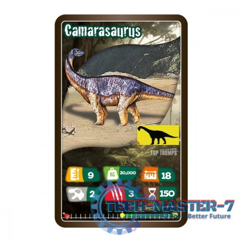 Gra Top Trumps Dinozaury Gra Top Trumps Dinozaury