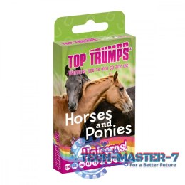 Gra karciana Top Trumps Konie, Kucyki i Jednorożce