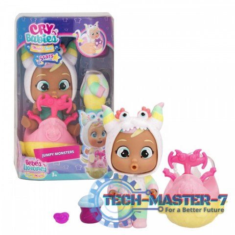 Laleczka Cry Babies Stars Jumpy Monsters, Nunu