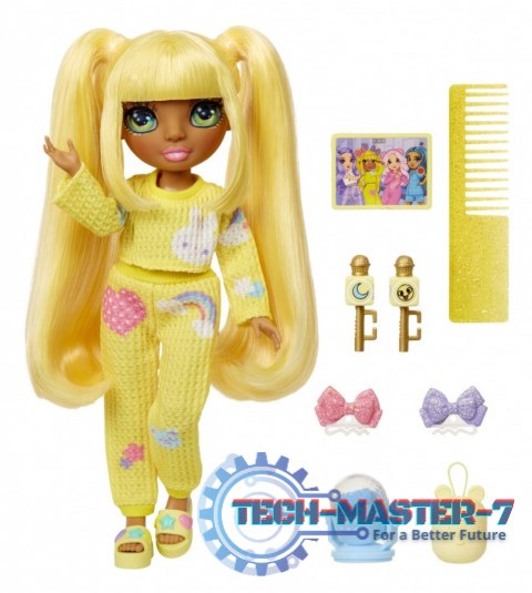 Lalka Rainbow High Junior PJ Party, Sunny Yellow Lalka Rainbow High Junior PJ Party, Sunny Yellow