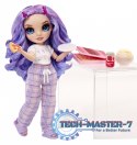 Lalka Rainbow High Junior PJ Party, Violet Purple