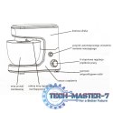 Robot planetarny z misą 4L, 1000W MR-560