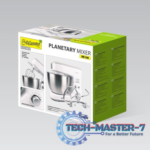 Robot planetarny z misą 4L, 1000W MR-560 Robot planetarny z misą 4L, 1000W MR-560