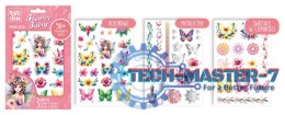 Tatuaże Flower Fairy Bellisa różowy