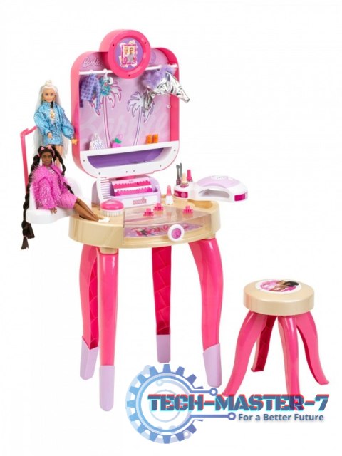Toaletka Barbie z lampą do paznokci hybryd Toaletka Barbie z lampą do paznokci hybryd