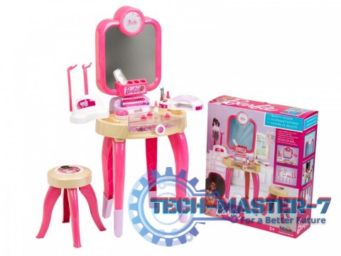 Toaletka Barbie z lampą do paznokci hybryd Toaletka Barbie z lampą do paznokci hybryd