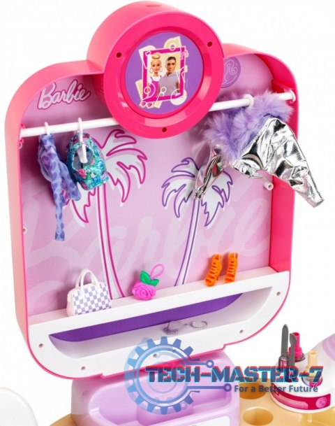 Toaletka Barbie z lampą do paznokci hybryd Toaletka Barbie z lampą do paznokci hybryd