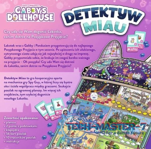 Gra Detektyw Miau Koci domek Gabi Spy Guy Gra Detektyw Miau Koci domek Gabi Spy Guy