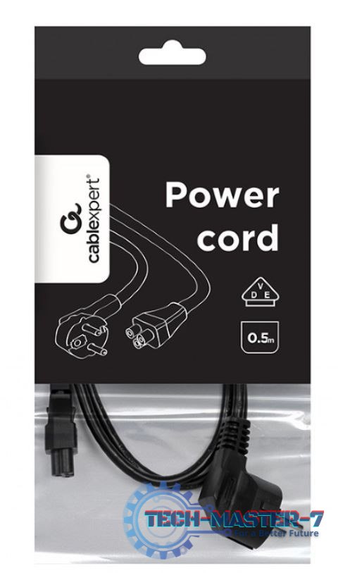 Kabel zasilający koniczynka C5/VDE/0.5m Kabel zasilający koniczynka C5/VDE/0.5m