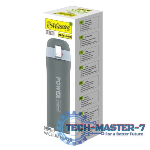 Kubek termiczny 400 ml Power MR-1643-40B Szary Kubek termiczny 400 ml Power MR-1643-40B Szary