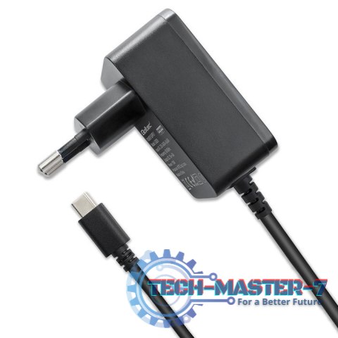 Ładowarka Super FAST PD for Raspberry PI 4 | USB-C | 15W | 5V | 3A | Czarna Ładowarka Super FAST PD for Raspberry PI 4 | USB-C | 15W | 5V | 3A | Czarna