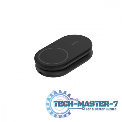 Magnetyczna podstawka ładująca BOOSTCHARGE 2w1 Qi2 15W czarna składana Magnetyczna podstawka ładująca BOOSTCHARGE 2w1 Qi2 15W czarna składana