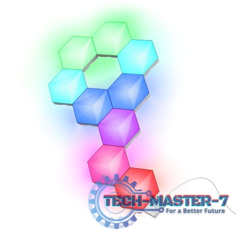 Panel oświetleniowy GXT902 VYBZ RGB HEXAGON