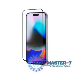 Szkło ochronne Anti-Bacterial 3D Armour Glass - hartowane 9H Full Glue do iPhone 16 Pro Max + ramka instalacyjna