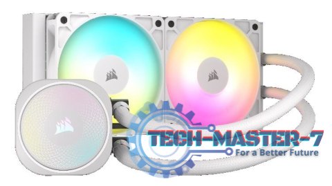 Chłodzenie CPU NAUTILUS 240 ARGB 240 mm białe