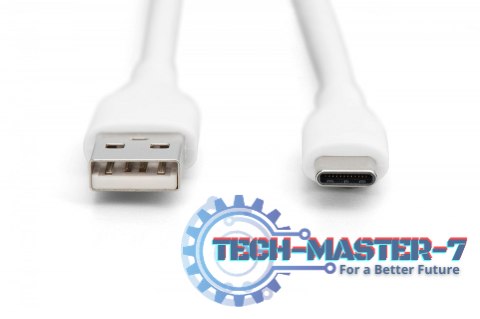 Kabel zasilający silikonowy USB-A - USB-C, USB 2.0 60W, 0,5m Biały Kabel zasilający silikonowy USB-A - USB-C, USB 2.0 60W, 0,5m Biały