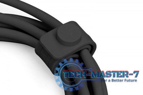 Kabel zasilający silikonowy USB-C - USB-C, USB 2.0 60W, 0,5m Czarny Kabel zasilający silikonowy USB-C - USB-C, USB 2.0 60W, 0,5m Czarny