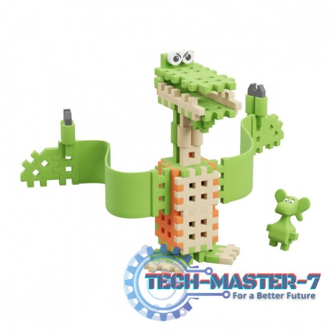 Klocki Mini Waffle - Diplodok i pterodaktyl 60 elementów Klocki Mini Waffle - Diplodok i pterodaktyl 60 elementów