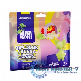 Klocki Mini Waffle - Saszetka Diplodok i scena 25 elementów