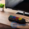 Przedłużacz 1,5m 250VAC 10A 4 gniazda MCE508 B Port USB-C Quick charge 2.0 IP20
