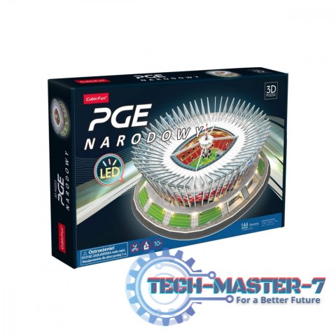 Puzzle 3D PGE Narodowy wersja LED