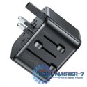 Ładowarka podróżna 4w1 GaN 35W US/AU/EU/UK C-39 2xUSB +3xUSB-C