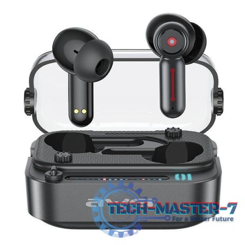Słuchawki Bluetooth 5.3 TWS T58 ANC Czarne Słuchawki Bluetooth 5.3 TWS T58 ANC Czarne