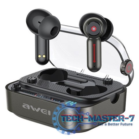 Słuchawki Bluetooth 5.3 TWS T58 ANC Czarne Słuchawki Bluetooth 5.3 TWS T58 ANC Czarne