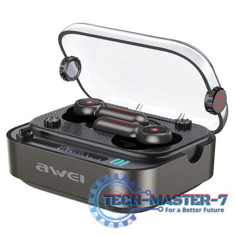 Słuchawki Bluetooth 5.3 TWS T58 ANC Czarne Słuchawki Bluetooth 5.3 TWS T58 ANC Czarne