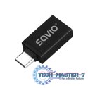 Adapter USB-A 3.1 (F)-USB-C 3.1 (M) AK-80