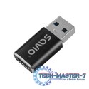 Adapter USB-C 3.1 (F) - USB-A 3.1 (M) AK-81