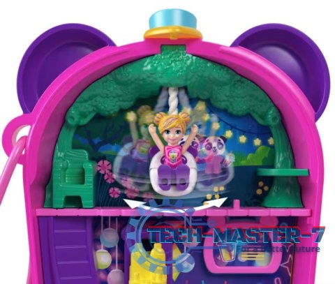 Figurki Polly Pocket Bubble Tea Panda zestaw kompaktowy Figurki Polly Pocket Bubble Tea Panda zestaw kompaktowy