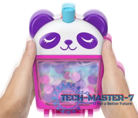 Figurki Polly Pocket Bubble Tea Panda zestaw kompaktowy Figurki Polly Pocket Bubble Tea Panda zestaw kompaktowy