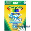 Flamastry Super tips Pastel 12 sztuk