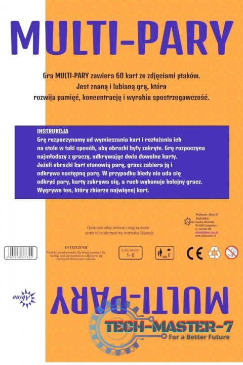 Gra Multi Pary - Ptaki Gra Multi Pary - Ptaki