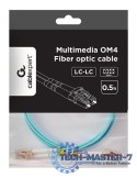 Kabel światłowodowy wielomodowy duplex OM4 50/125,LC/LC,30m