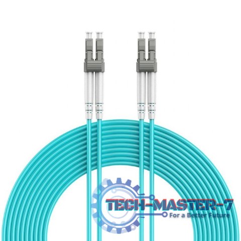 Kabel światłowodowy wielomodowy duplex OM4 50/125,LC/LC,7.5m