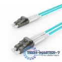 Kabel światłowodowy wielomodowy duplex OM4 50/125,LC/LC,7.5m