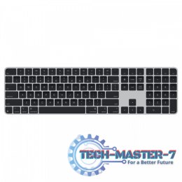 Klawiatura Magic Keyboard z Touch ID i polem numerycznym dla modeli Maca z czipem Apple - angielski (USA) - czarne klawisze