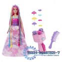 Lalka Barbie Dreamtopia Księżniczka Zakręcone pasemka