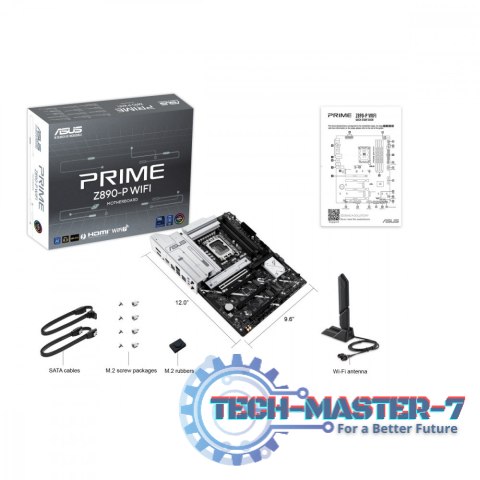 Płyta główna PRIME Z890-P WIFI S1851 4DDR5 HDMI/DP/TB4 ATX /90MB1I70-M0EAY0 Płyta główna PRIME Z890-P WIFI S1851 4DDR5 HDMI/DP/TB4 ATX /90MB1I70-M0EAY0