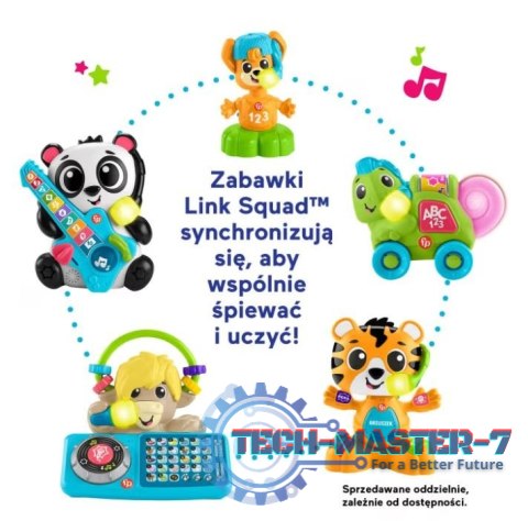 Zabawka edukacyjna Link Squad Tygrysek taniec i nauka Zabawka edukacyjna Link Squad Tygrysek taniec i nauka