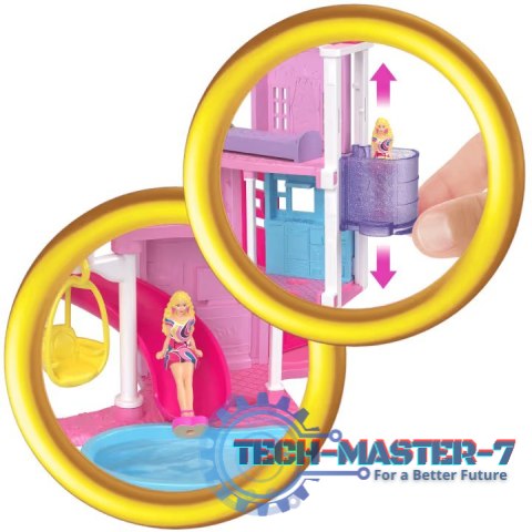 Zestaw Barbie Barbieland Mini Domek i lalka Zestaw Barbie Barbieland Mini Domek i lalka