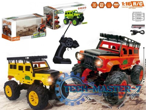 Auto R/C Off Road, światło, ładowanie USB