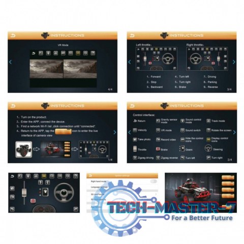 Auto R/C z kamerą, Wi-Fi, ładowanie USB Auto R/C z kamerą, Wi-Fi, ładowanie USB